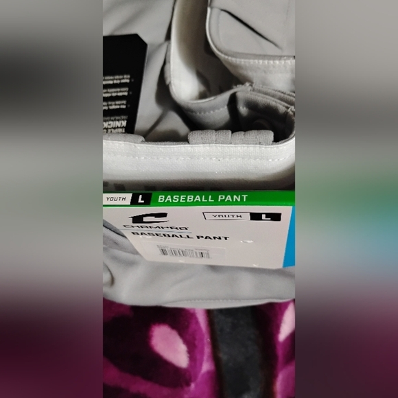 champro baseball pants youth L gray knicker elastic bottom - Picture 10 of 13